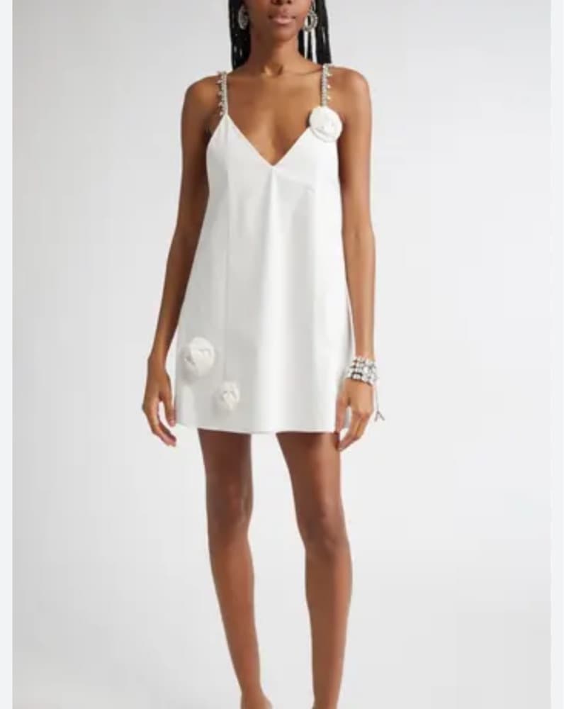 Area Rosette Mini Dress - Image 2