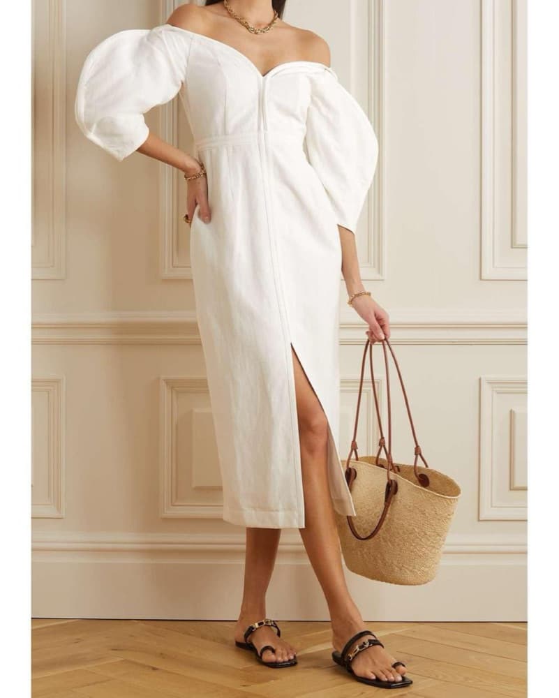 Mara Hoffman White Leonara Dress - Image 2
