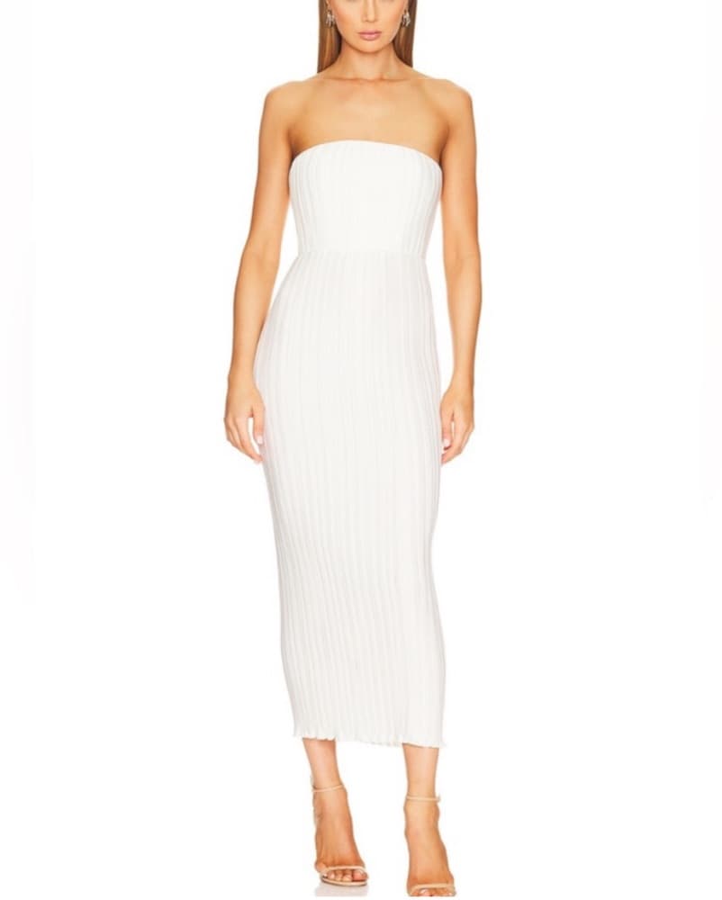 L’IDEE White Midi dress - Image 5