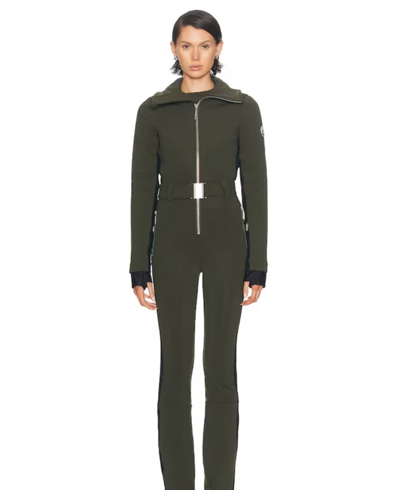 Olive Green Cordova Ski Suit  - Image 2