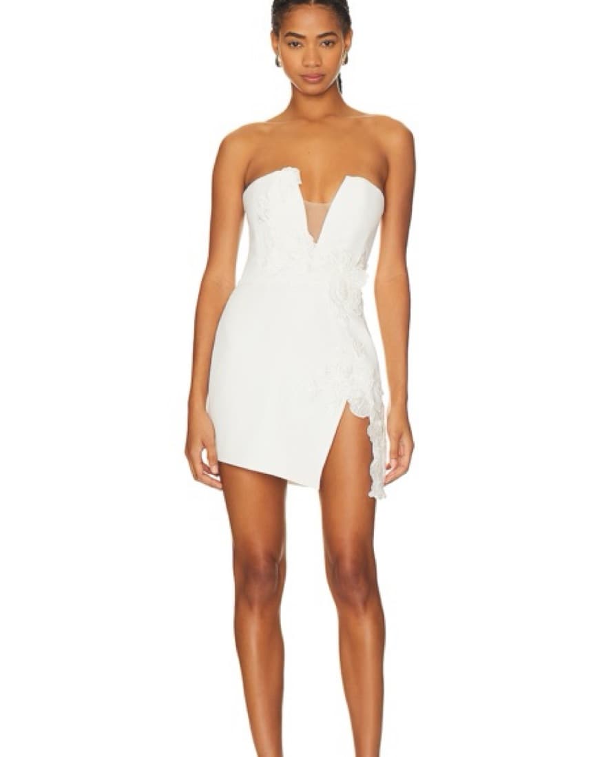 SAU LEE Fleur Mini Dress - Image 1