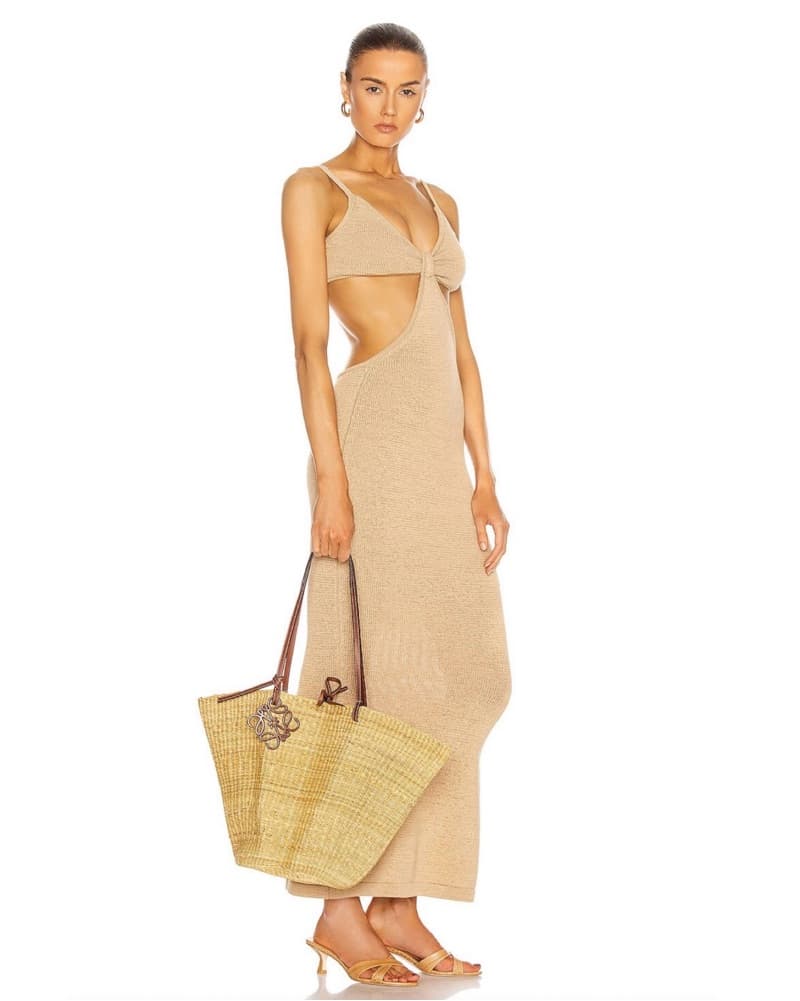 $780 LOEWE Shell Basket Bag - Image 6