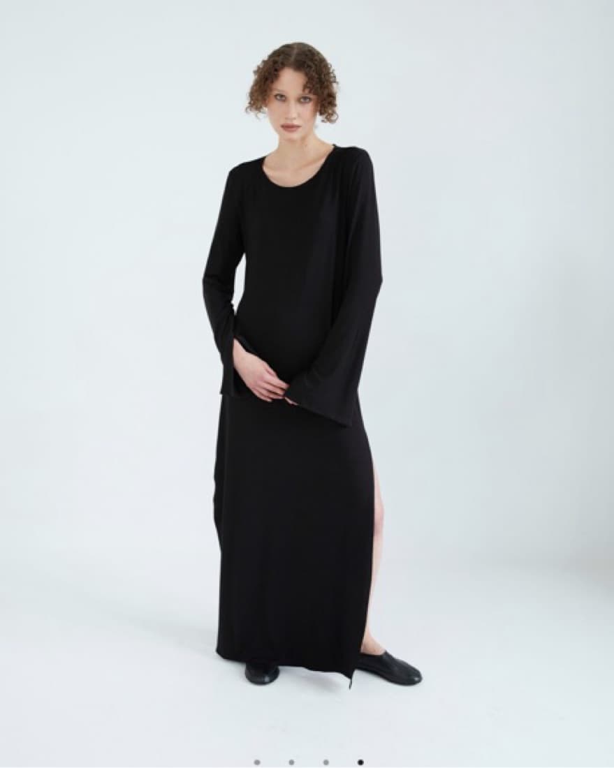 Diana Milkanova Backless Open Back Black - Image 6