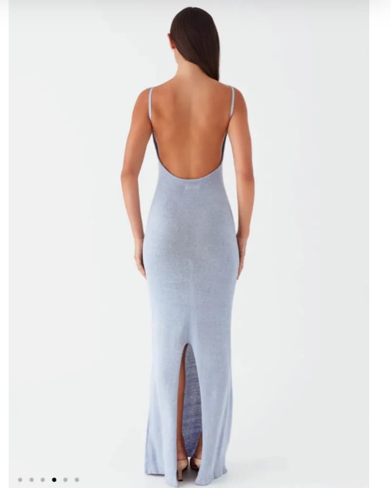Peppermayo Baby Blue Maxi Dress - Image 3