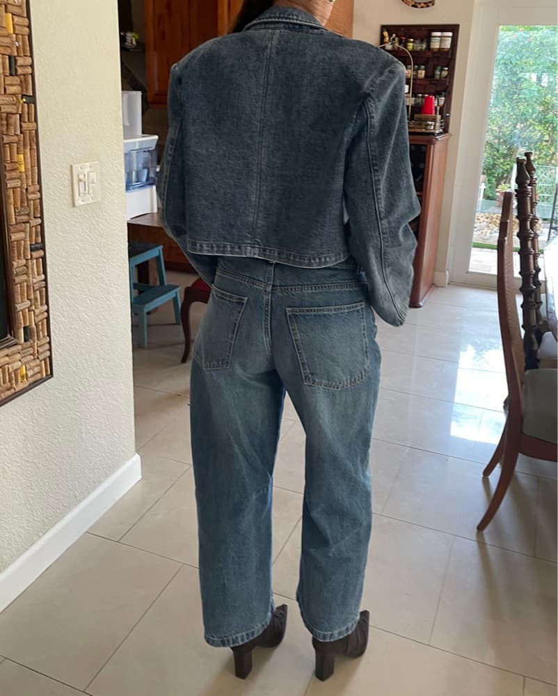 Denim Chic Set Jeans Ans Balzer Jacet  - Image 5