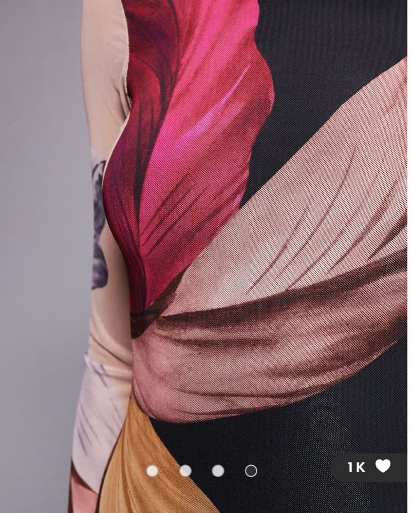 AFRM Long Sleeve, Low Back Maxi Dress  - Image 4