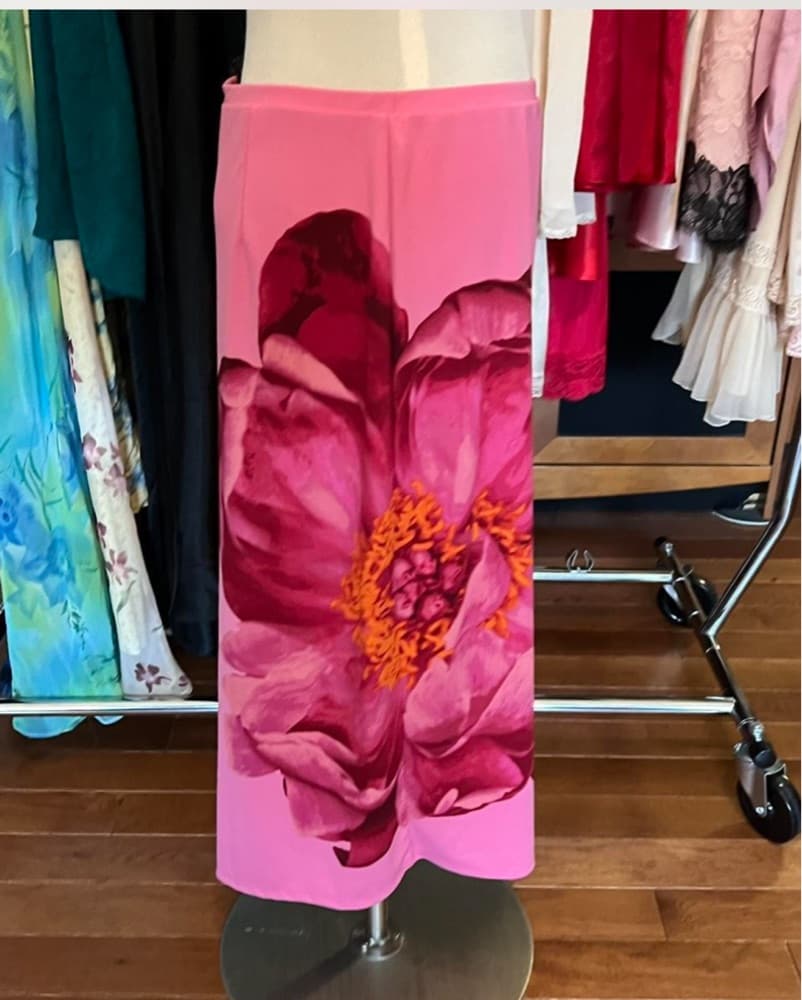 Vibrant Floral Maxi Skirt - Image 3