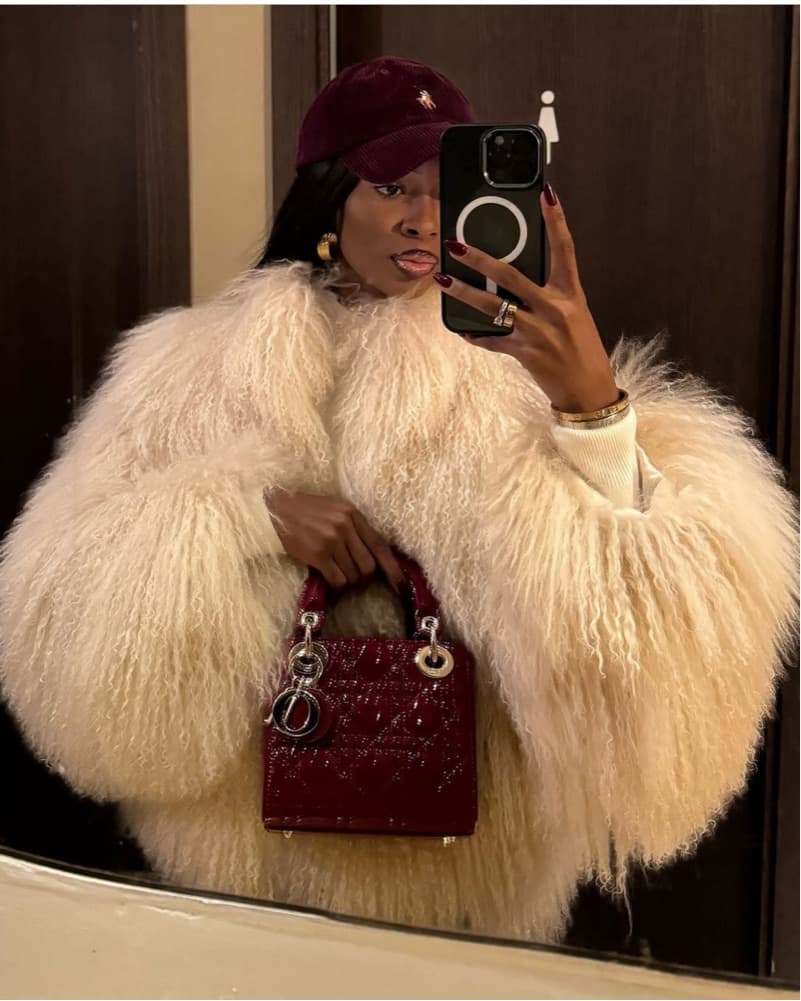 $5,000 Alaia Shearling Coat - Image 1