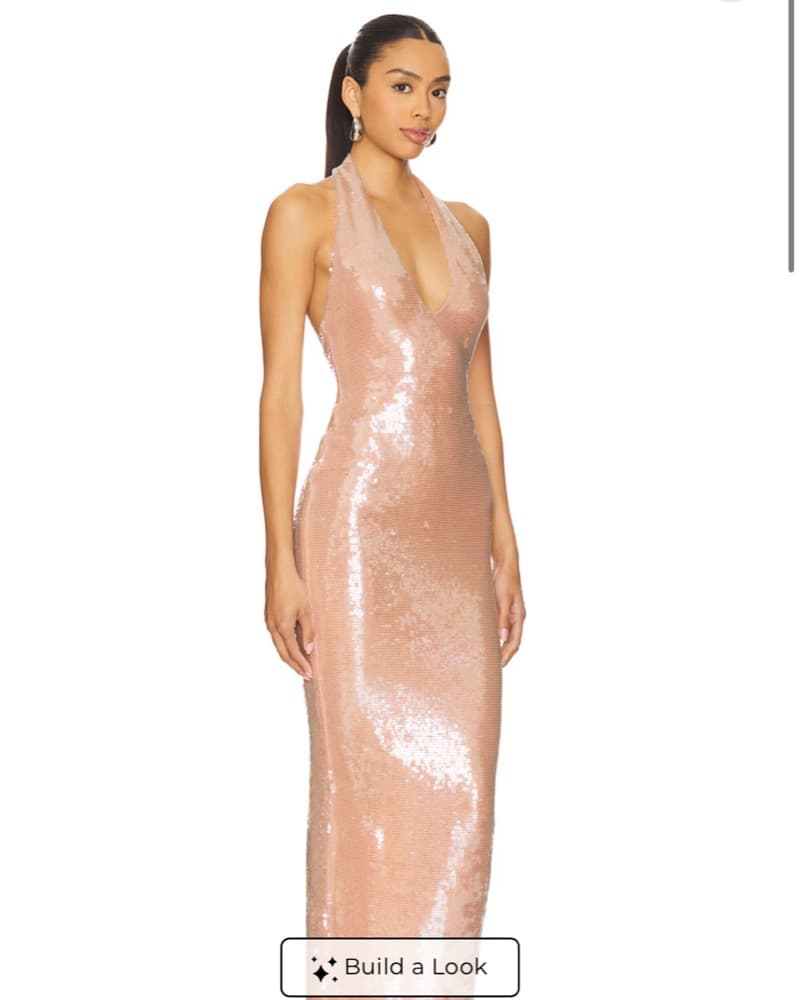 Siren Gown in Pink Nookie - Image 3