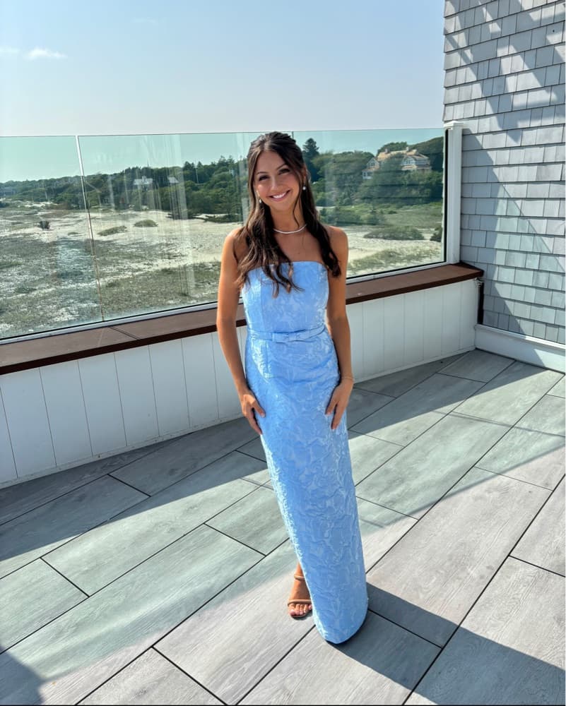 Ice Blue Gown - Image 2