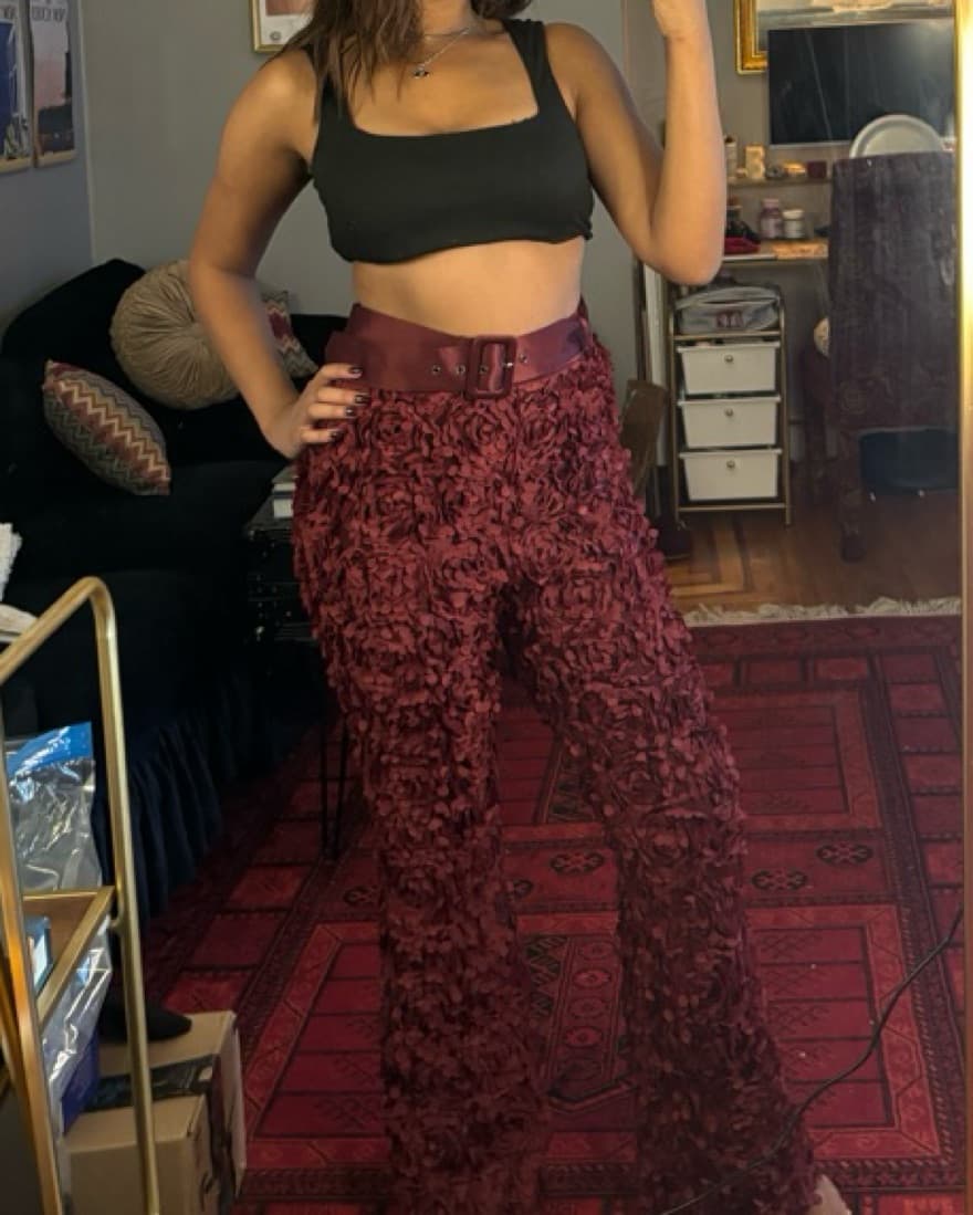 Luxe Floral 3d Pants - Image 1