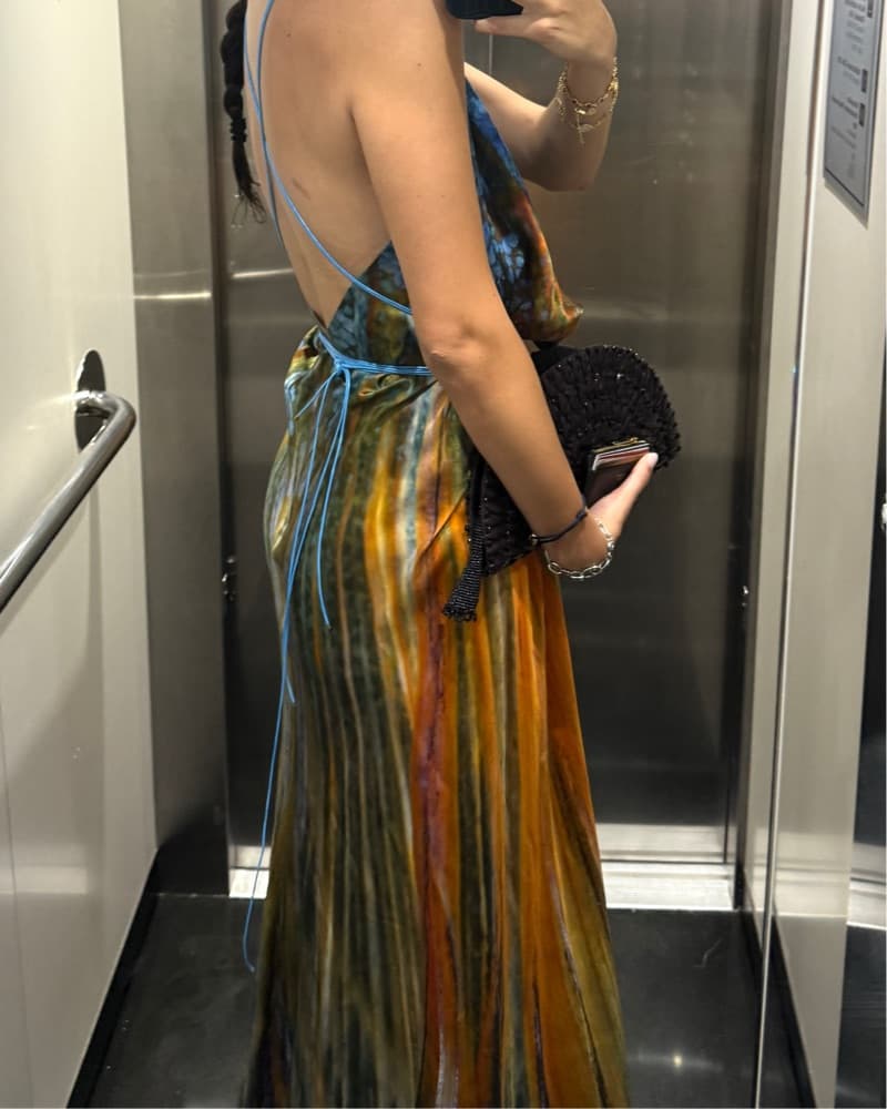 Vibrant Maxi Dress with Bold Print - Image 3