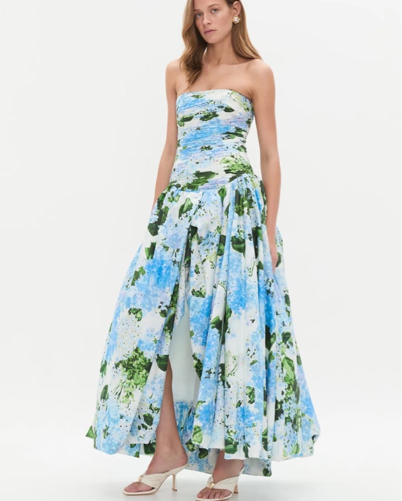 Aje Floral Behold Maxi Dress - Image 1