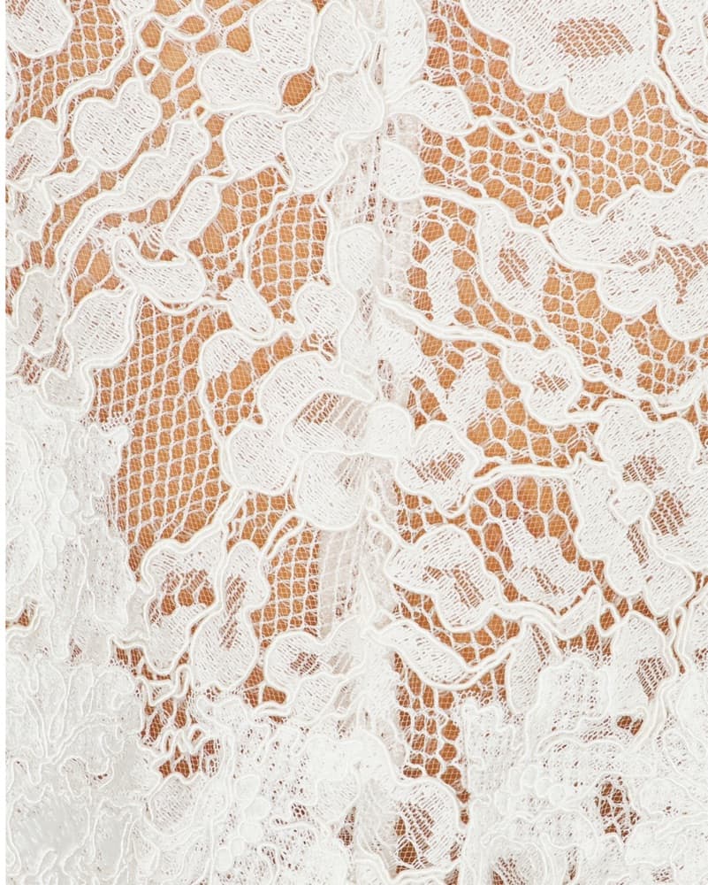 Helsa Mademoiselle Mini Dress in Ivory - Image 4