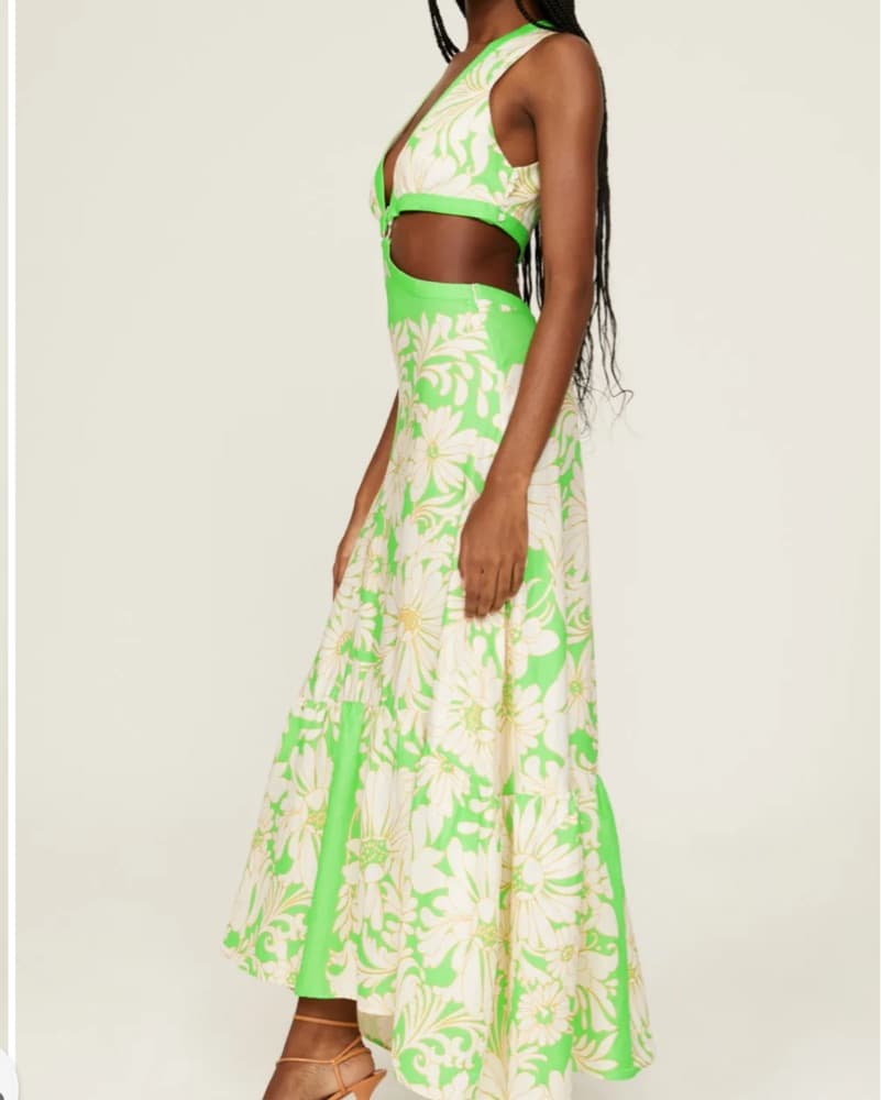 Sandro Ludmila Cutout Maxi Dress  - Image 5
