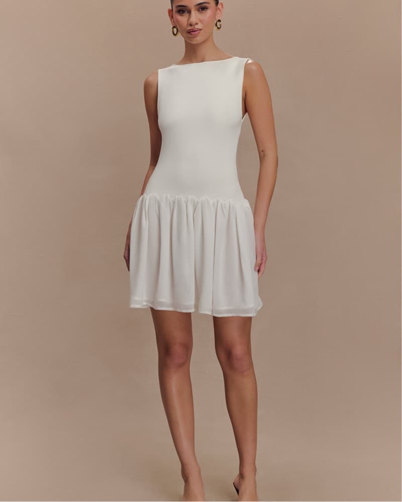 Elegant Ashleigh Knit Dress - Image 1