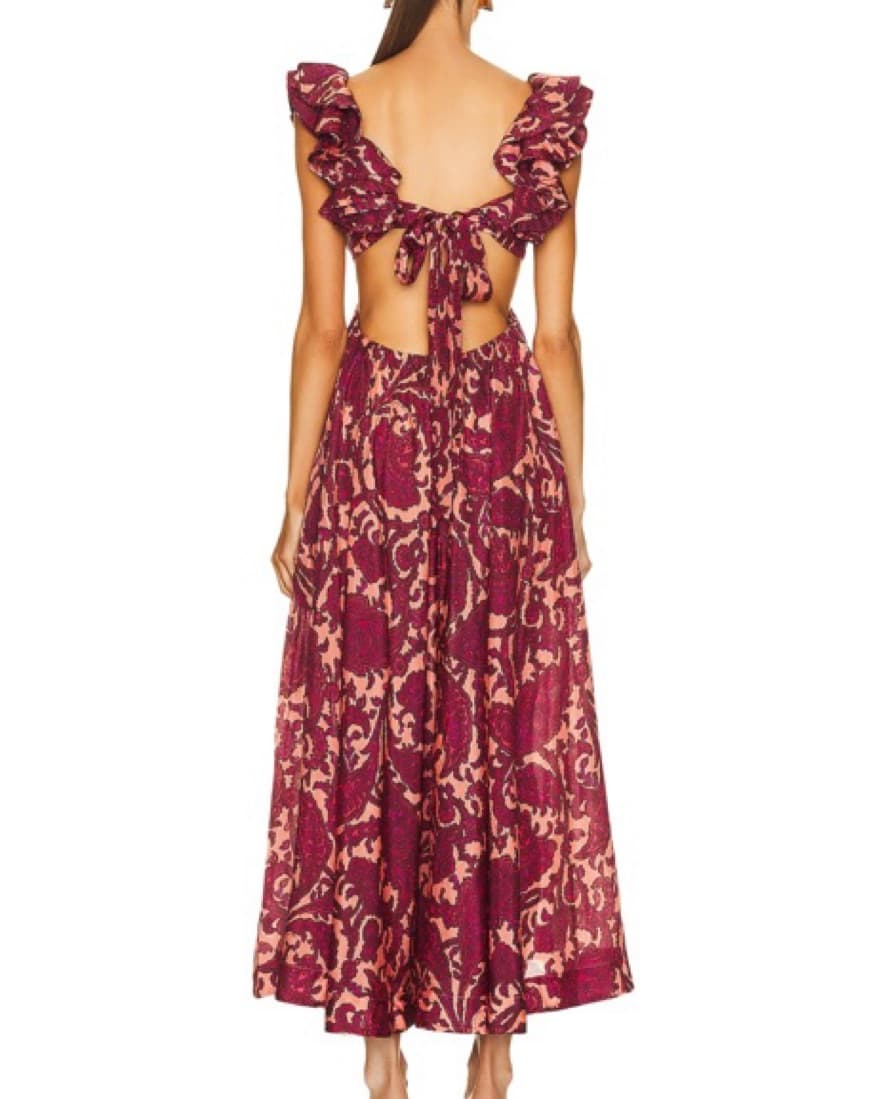 $1200 Zimmerman Tiggy Frill Dress - Image 3