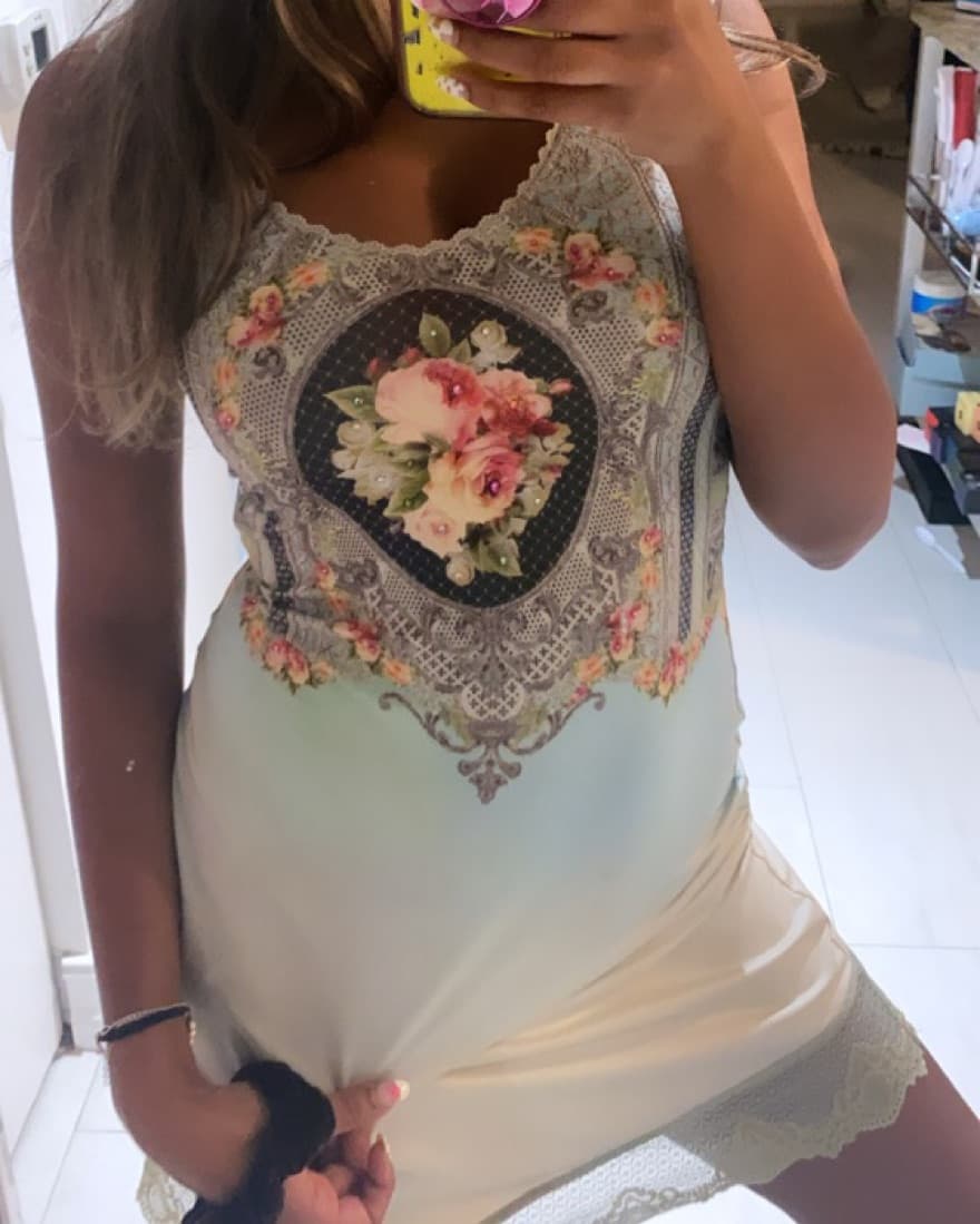silk dress  - Image 2