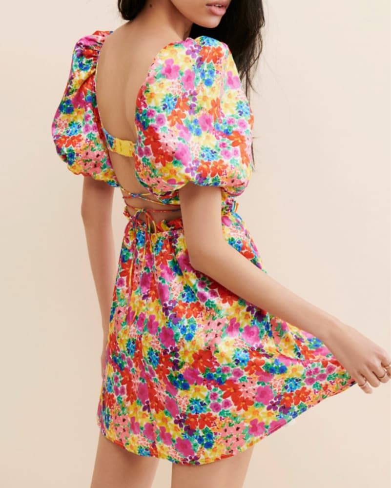 For Love And Lemons Merrill Puff Sleeve - Image 6