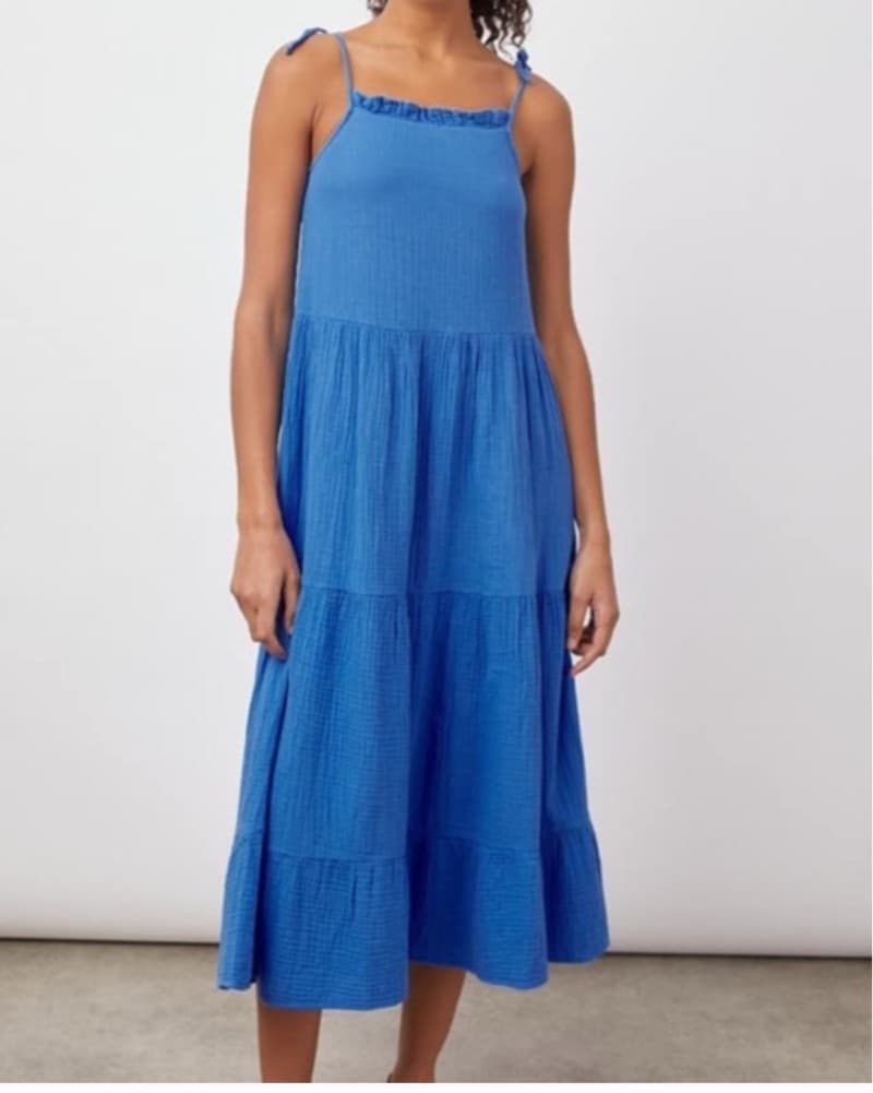 Rails Valeria Tiered Guazed Midi Dress - Image 4