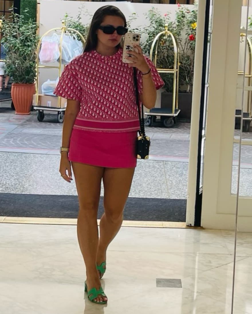 Hot Pink Dior Top - Image 4