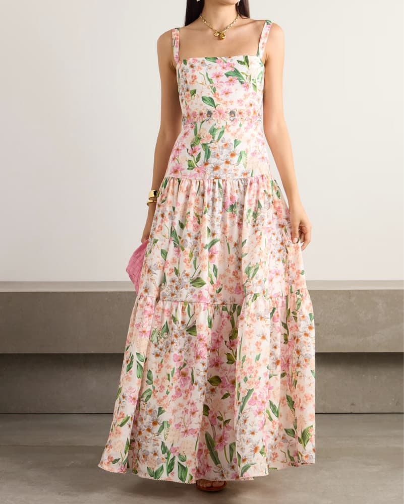 Agua Bendita Lima Jardinera Dress - Image 2