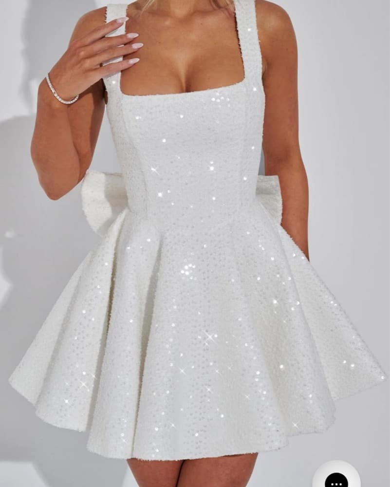 Babyboo Sparkling Sequin Mini Dress - Image 4