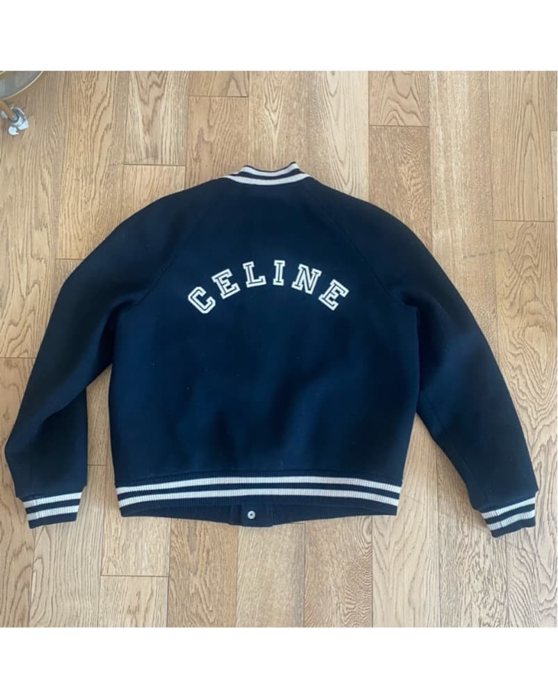 Celine Varsity Bomber Jacket Triomphe - Image 4
