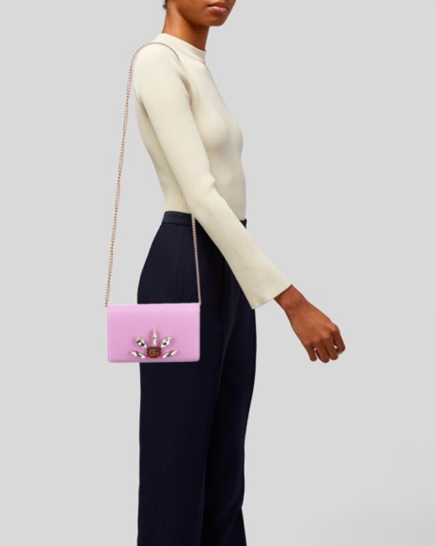 Gucci Pink Crossbody Purse  - Image 1