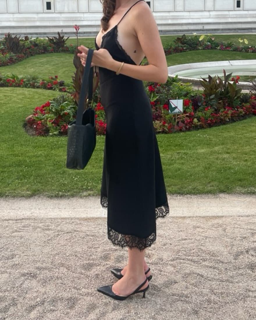 Reformation Milania Silk Dress - Image 4