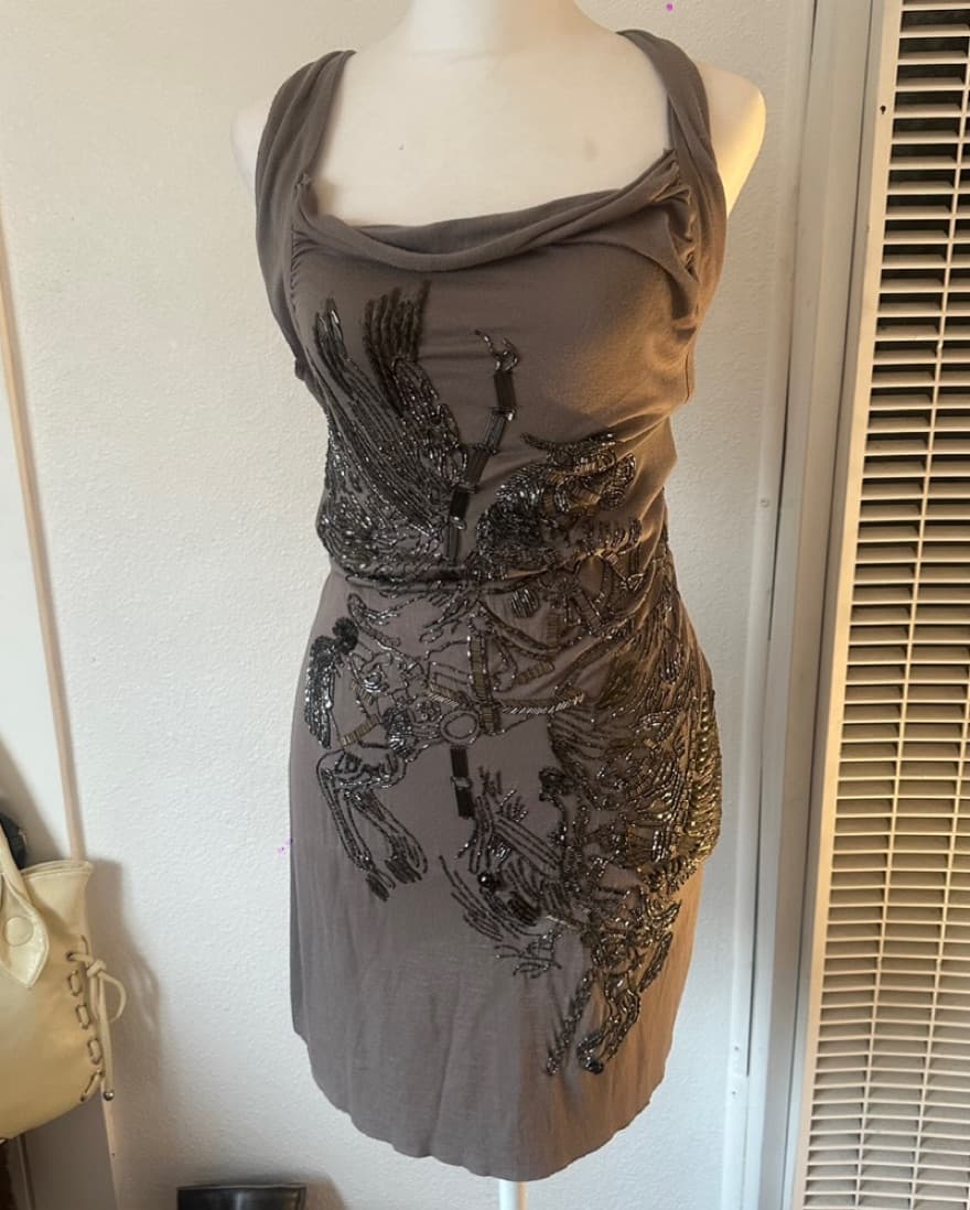 All Saints Beaded Dress - Image 1