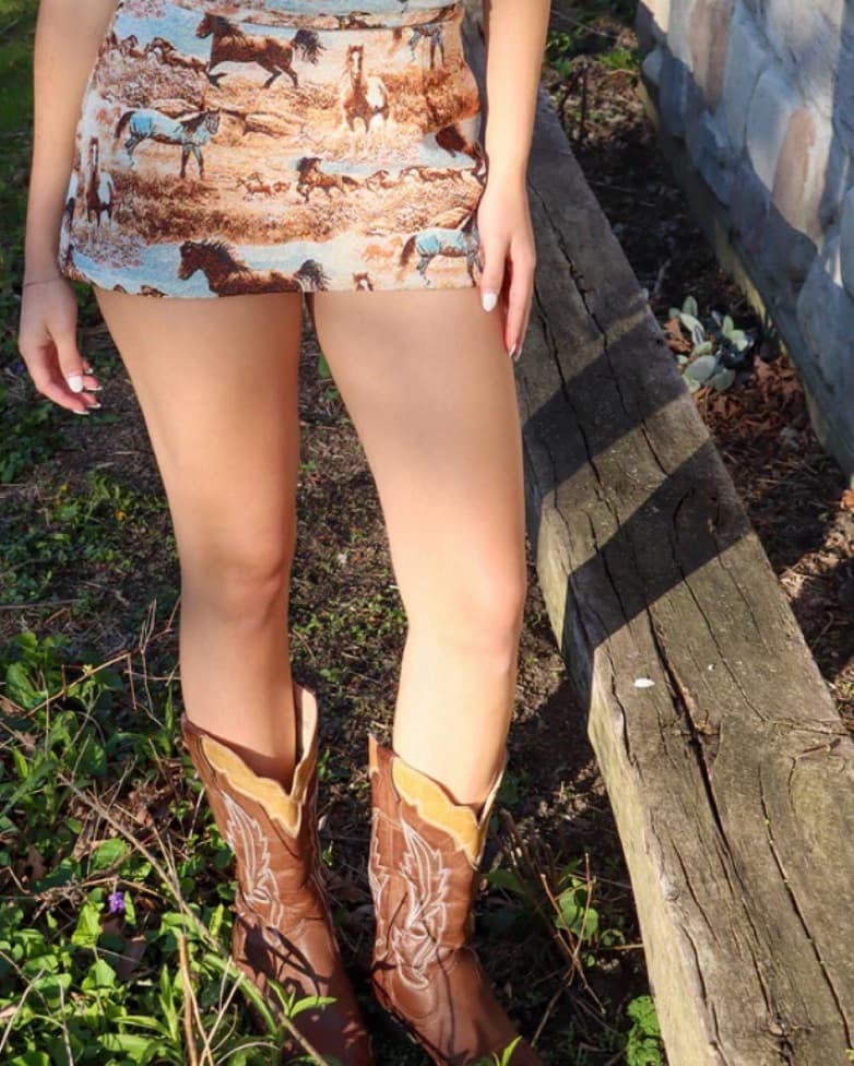 Wild Horses Skort - Image 1