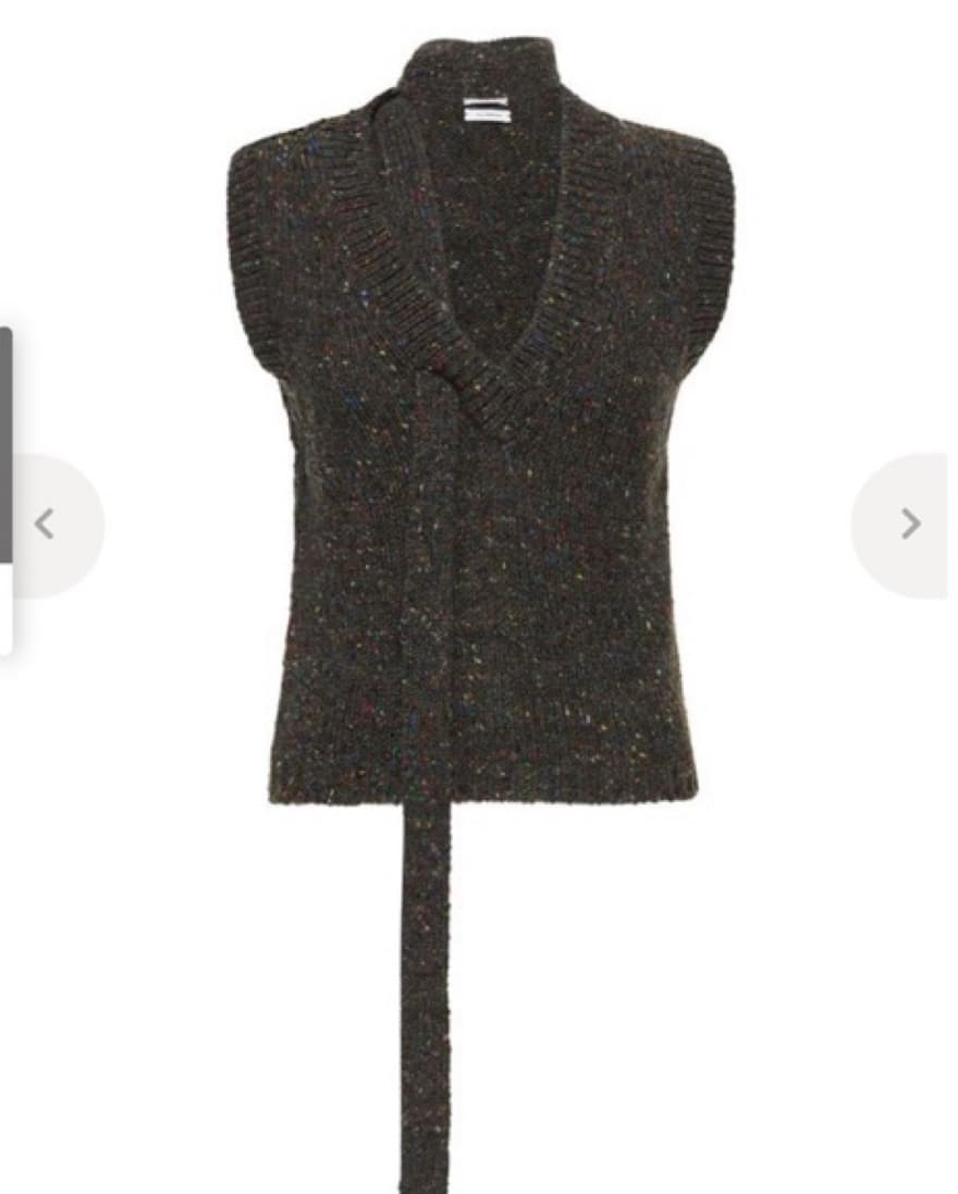 Saks Potts Deep V Wool Vest - Image 2