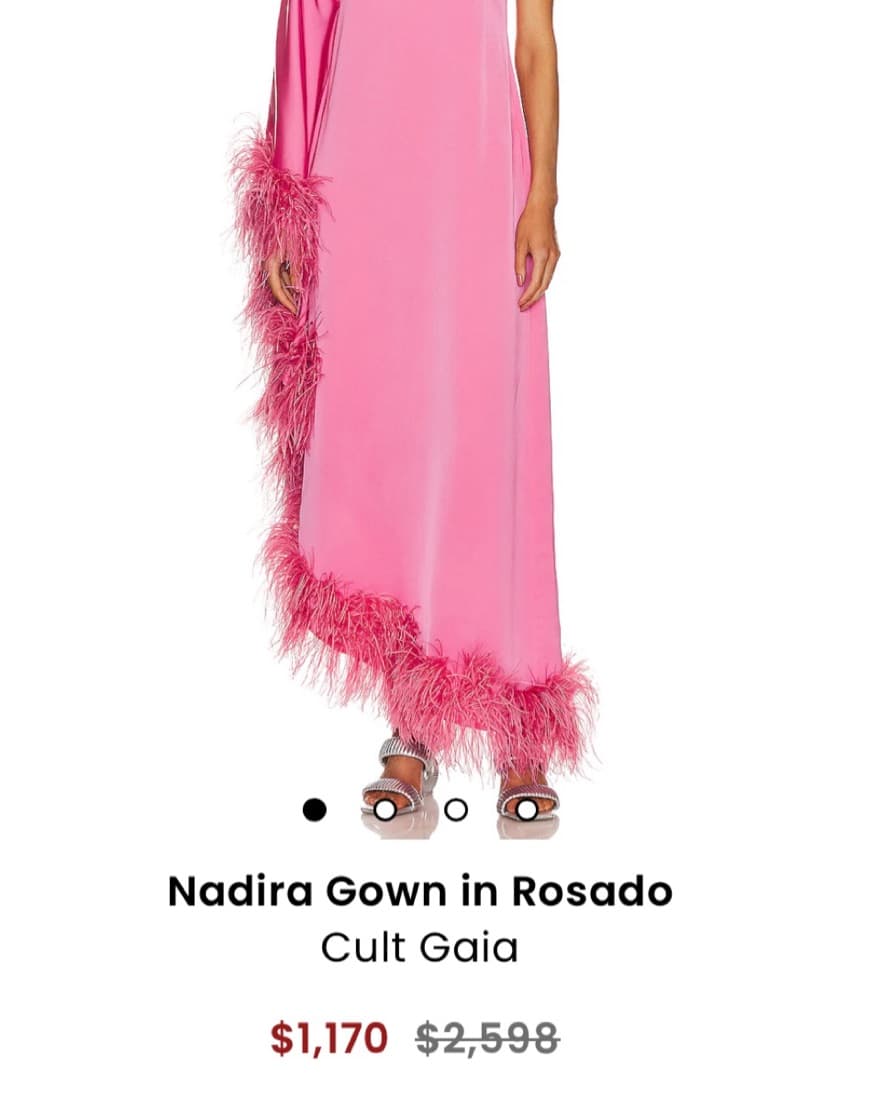 Cult Gaia - Feather Gown  - Image 4
