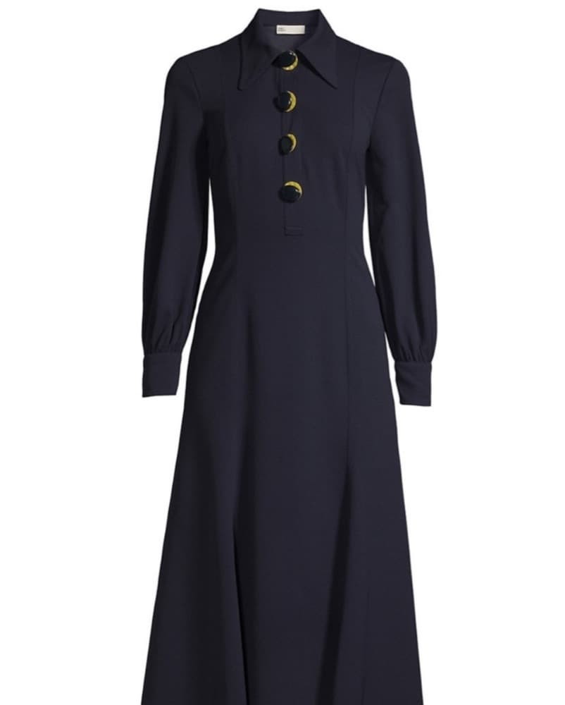 Navy Tory Burch Dress - Image 2