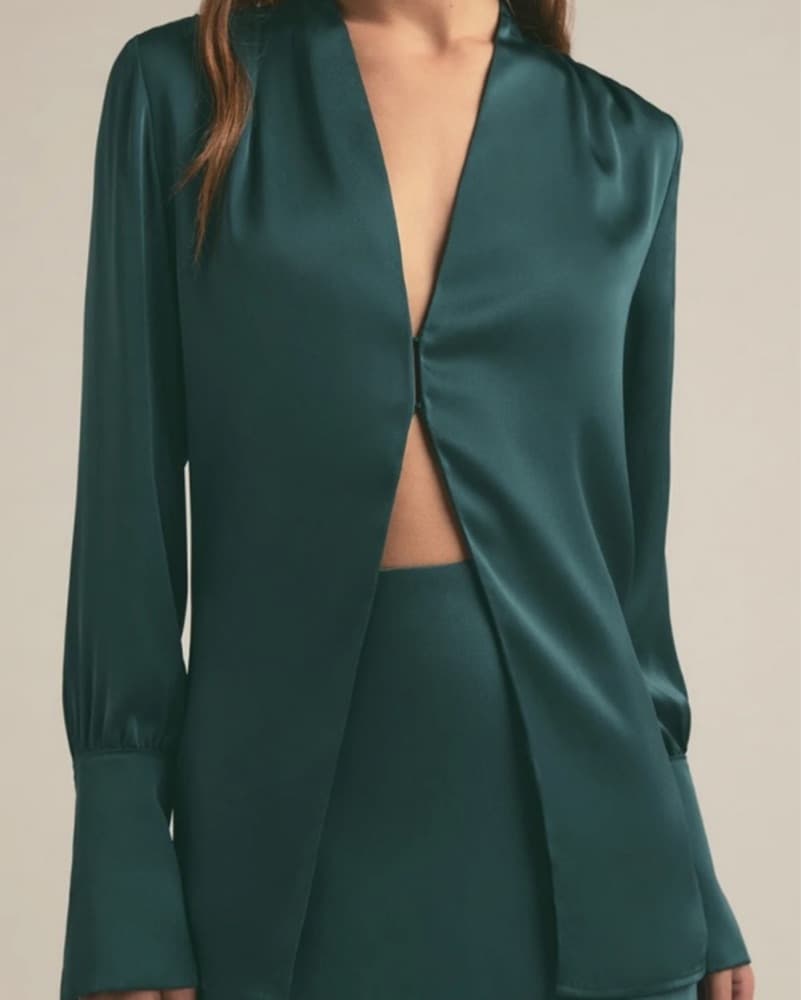 Favorite daughter Izzy Top Green Blouse - Image 2