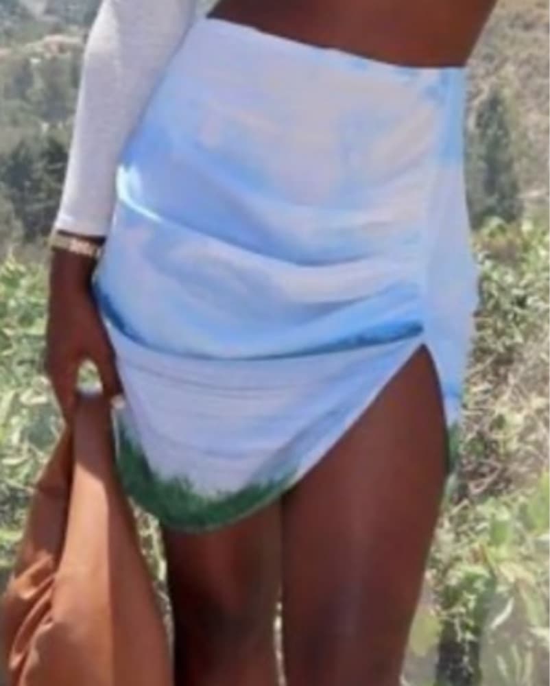 Hanifa Mai Mini Skirt  - Image 2