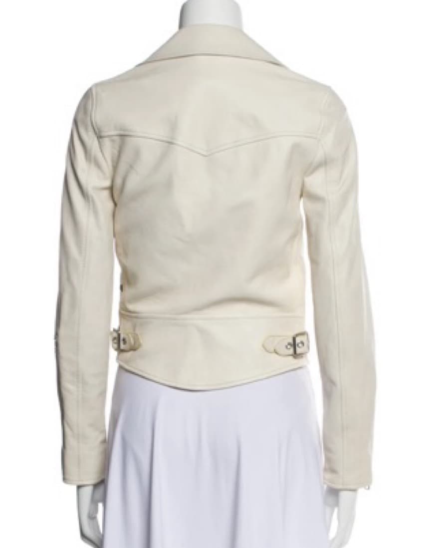 Coach Moto Leather Jacket - Image 5