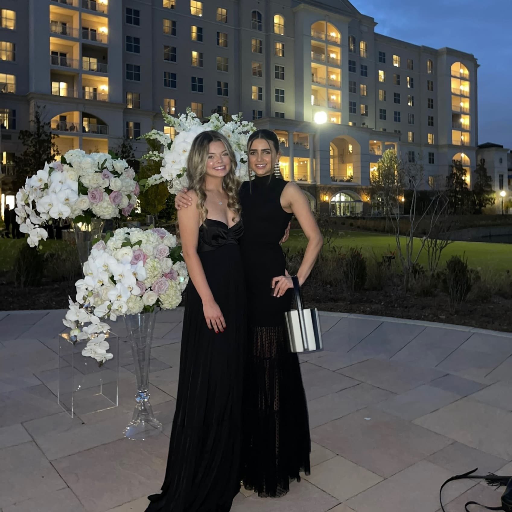 STAUD black formal dress with mesh - Image 5