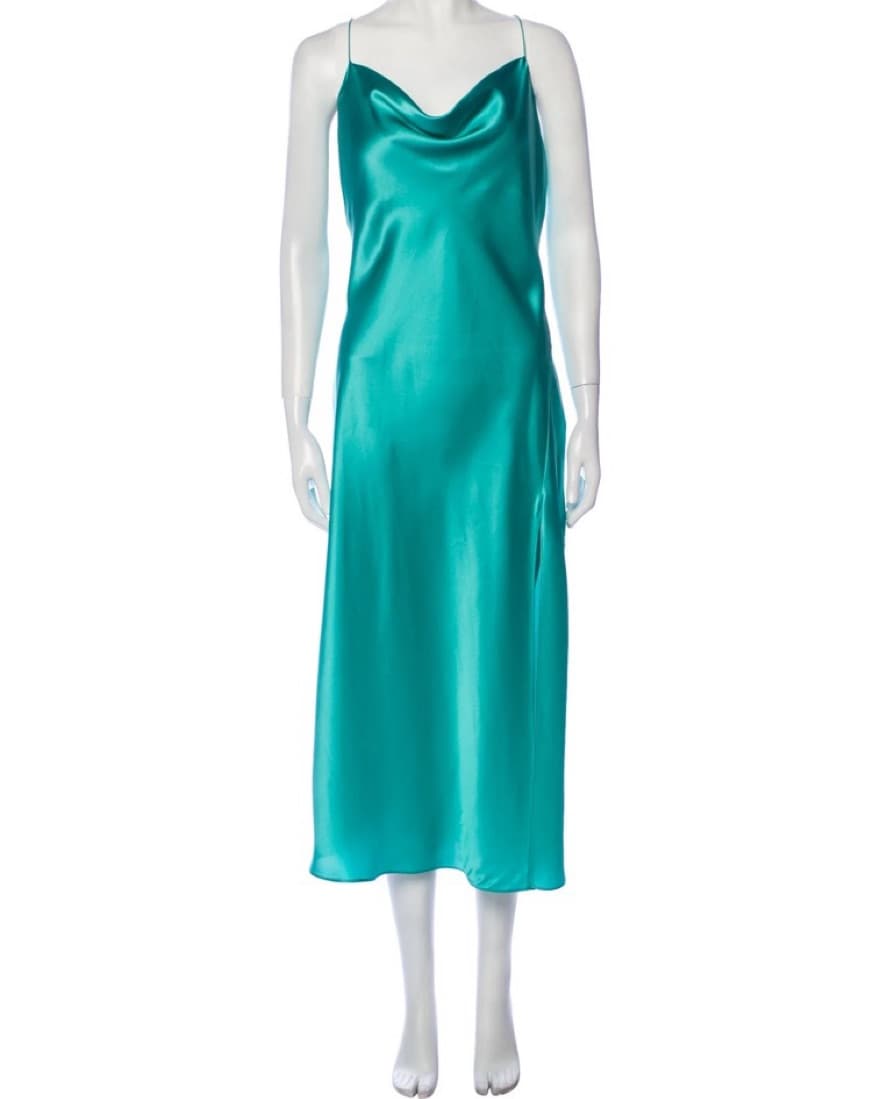 Intermix Silk Long Dress - Image 2