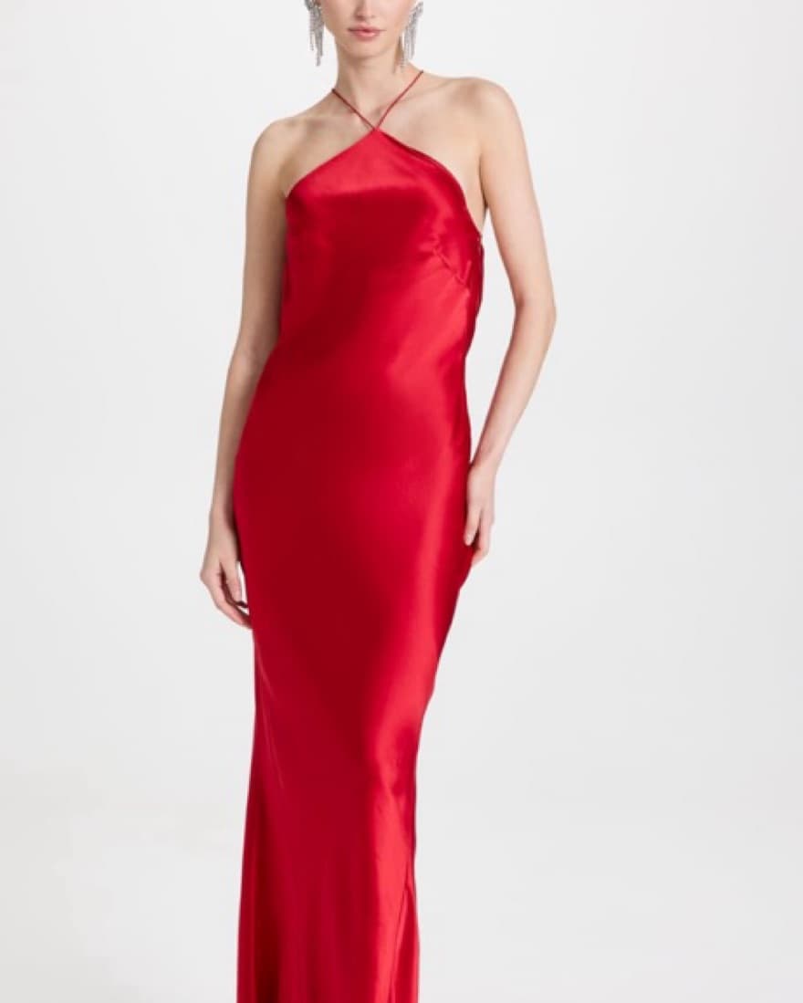Retrofete Justine Dress Red - Image 3