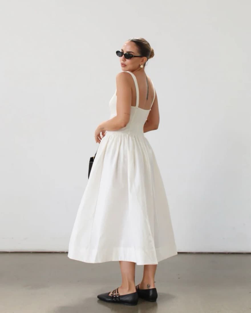 For Love & Lemons Billie Midi Dress - Image 4