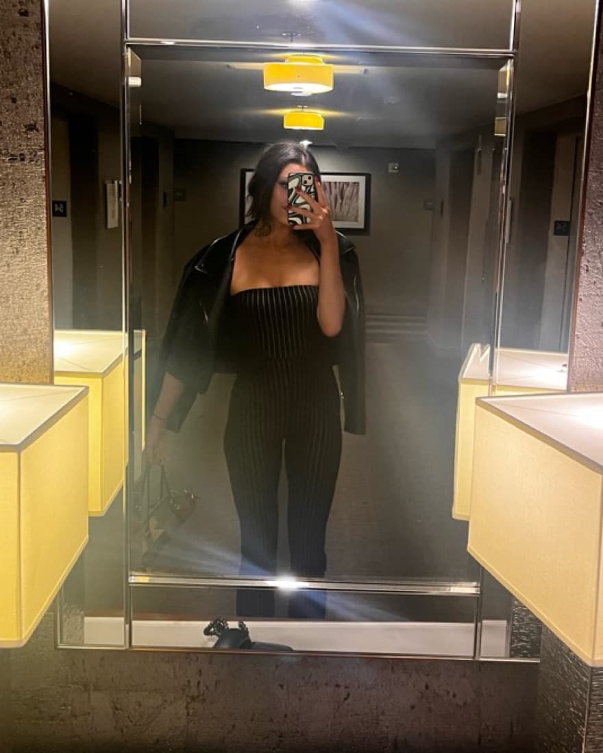 Naked Wardrobe Pinstriped Jumpsuit - Image 2