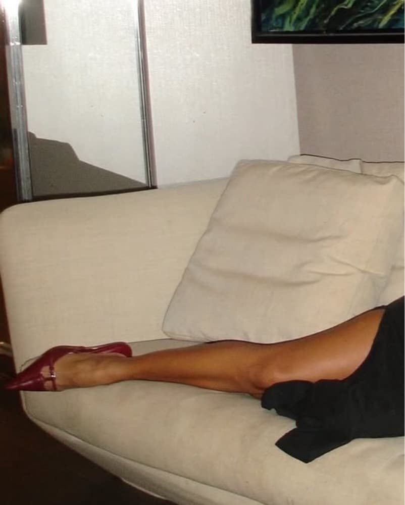 Burgundy 🍒 Red Kitten Heel Shoe - Image 4