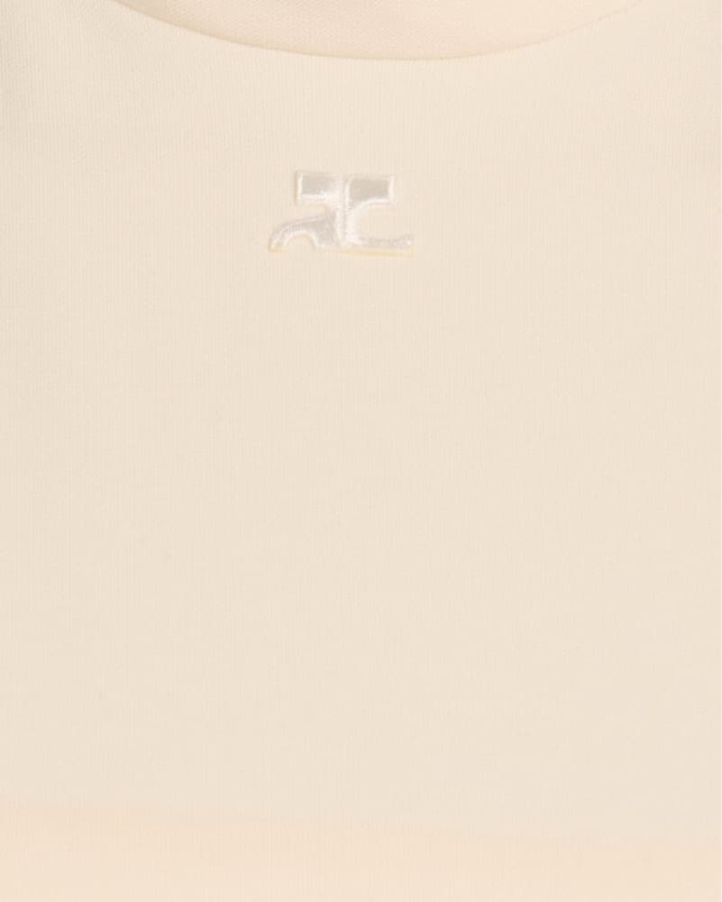 Mockneck Crepe Jersey Bodysuit - Image 4