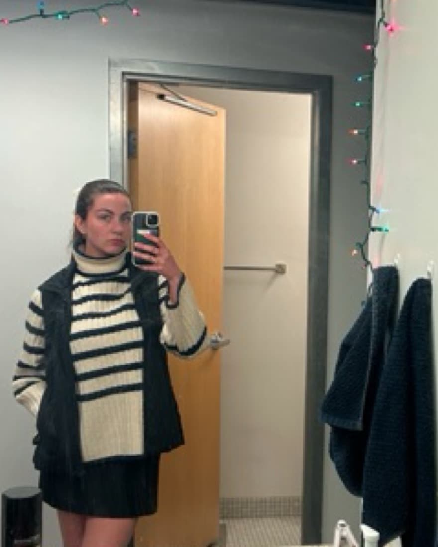H&M Oversized Striped Sweater - Image 2