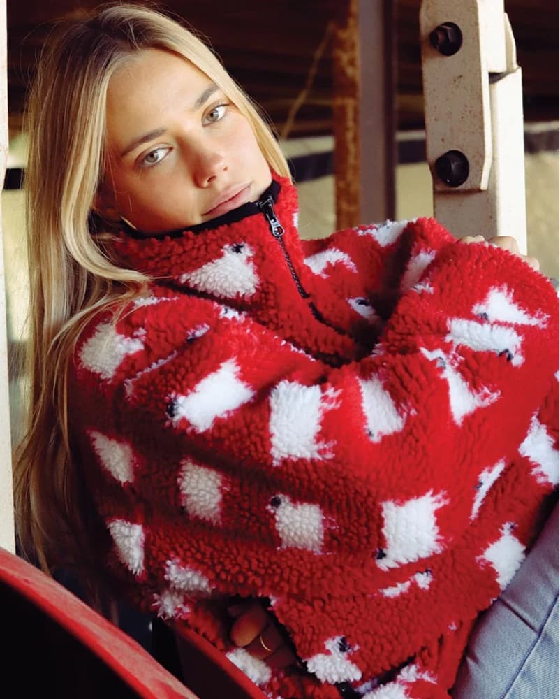 Rowing Blazers Sheep Sherpa Jacket - Image 2