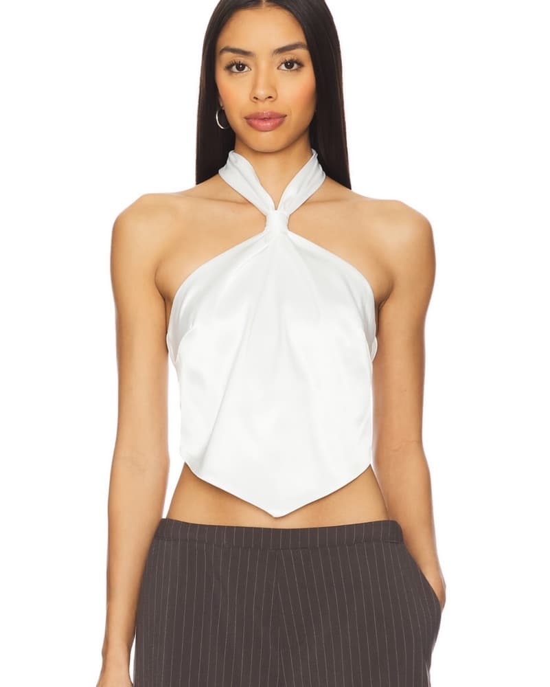 Superdown Martine Top In White - Image 1