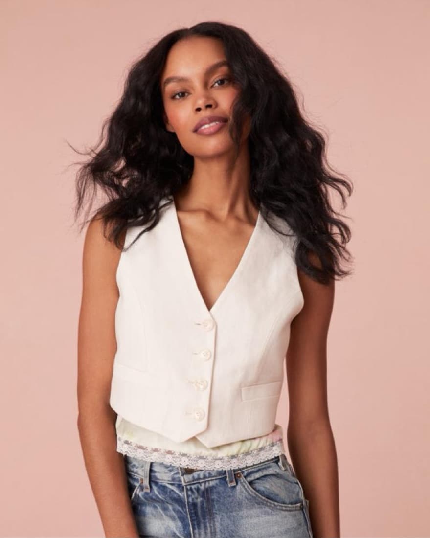 Chic Blazer Vest - Image 2