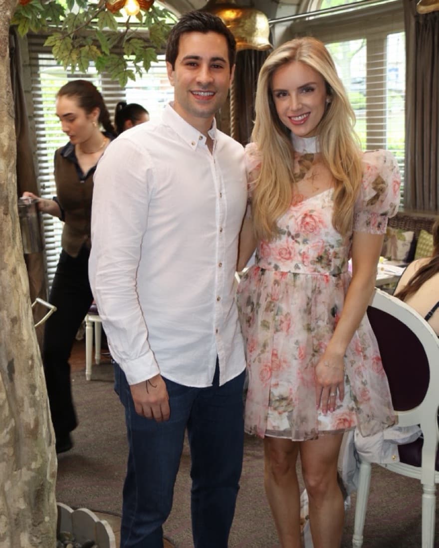 Alice + Olivia Puff Sleeve Mini Dress - Image 1
